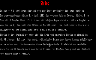 Weltall (Das) atari screenshot